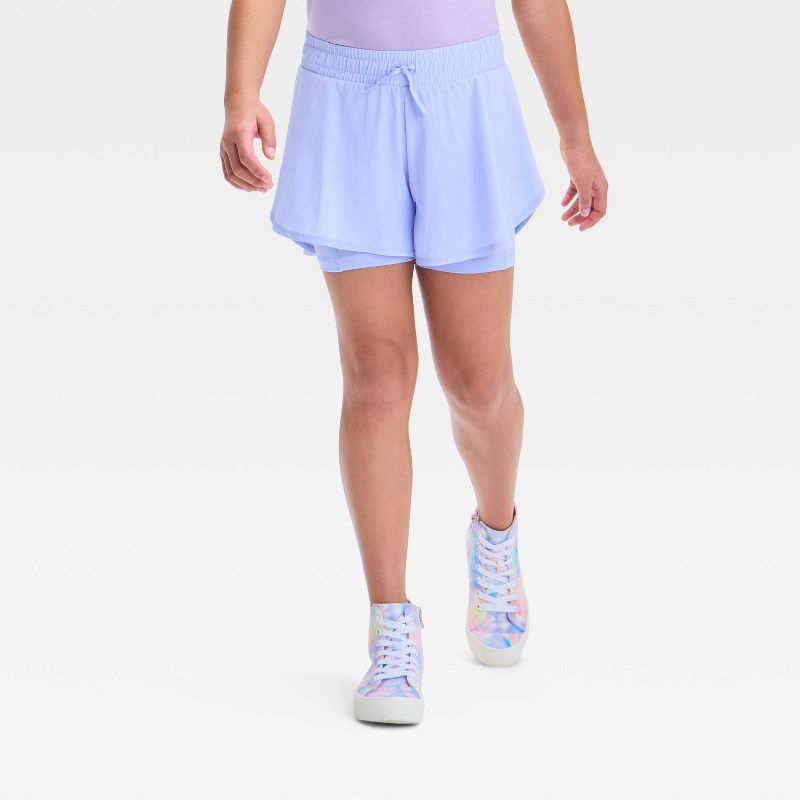 Girls' Flowy Shorts - All In Motion™