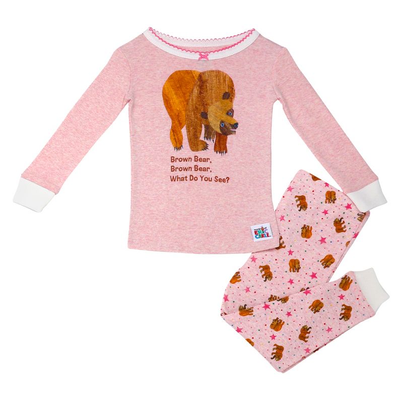 World of Eric Carle Kids 2 Piece Snug Fit Pajamas Set