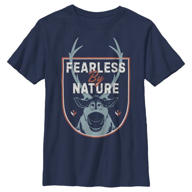 تي شيرت Frozen 2 Sven Fearless By Nature Crest للأولاد