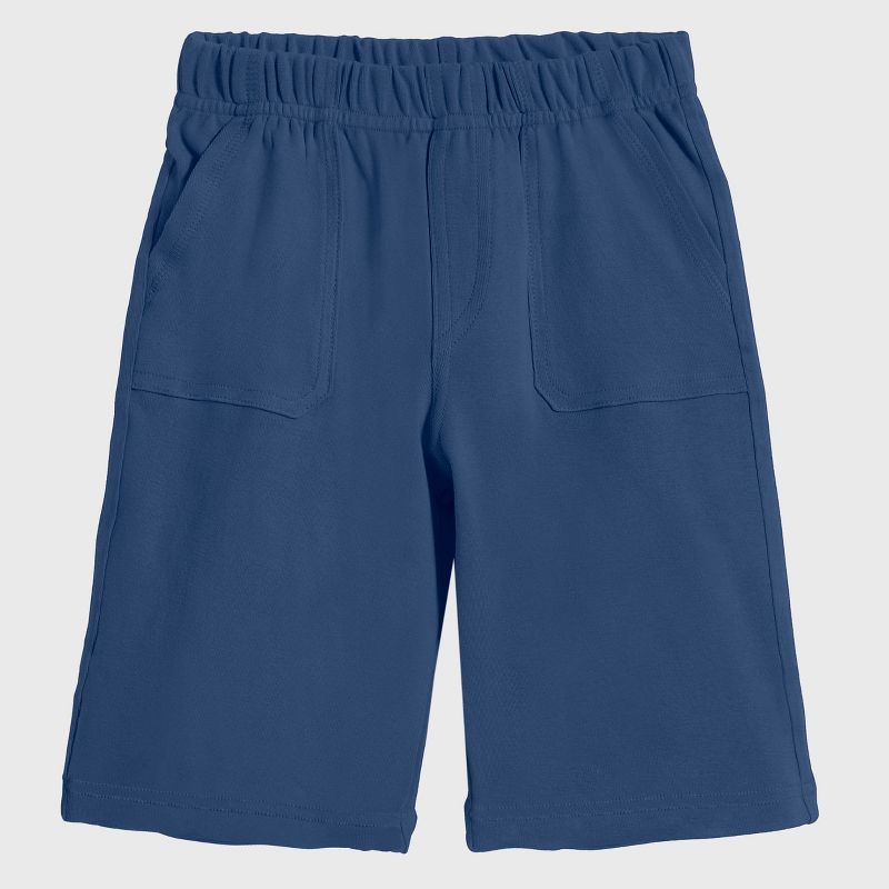 شورت جيرسي ناعم من City Threads للأولاد مصنوع من القطن بعامل حماية من أشعة الشمس فوق البنفسجية 50+ بثلاثة جيوب - صنع في الولايات المتحدة الأمريكية (الجزء الثاني)