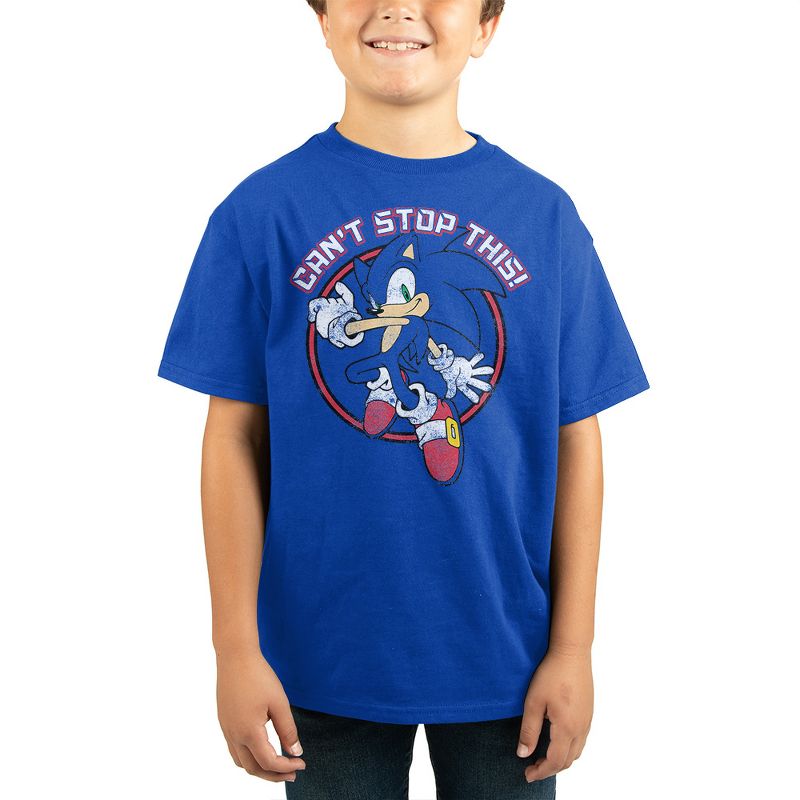 Youth Boys Sonic Retro Video Game Graphic Tee