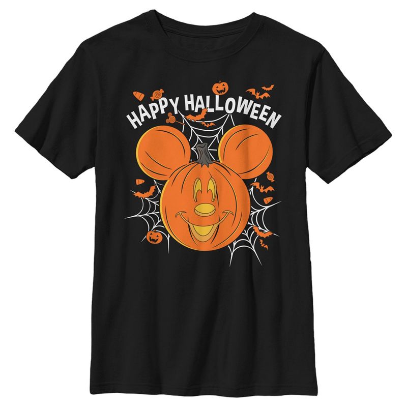 Boy's Disney Mickey and Friends Mouse-o-Lantern T-Shirt