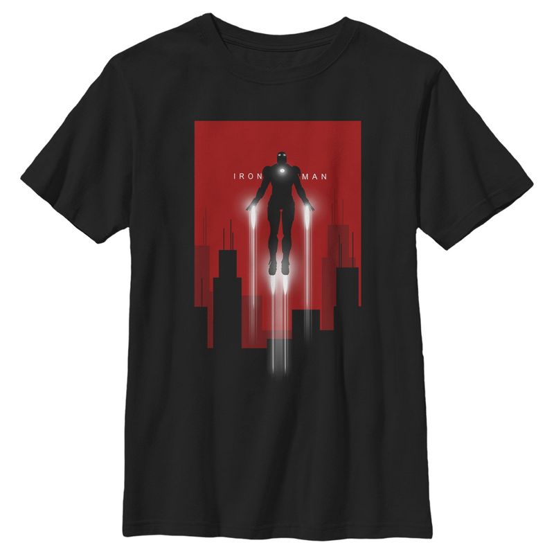 Boy's Marvel Iron Man in Flight T-Shirt
