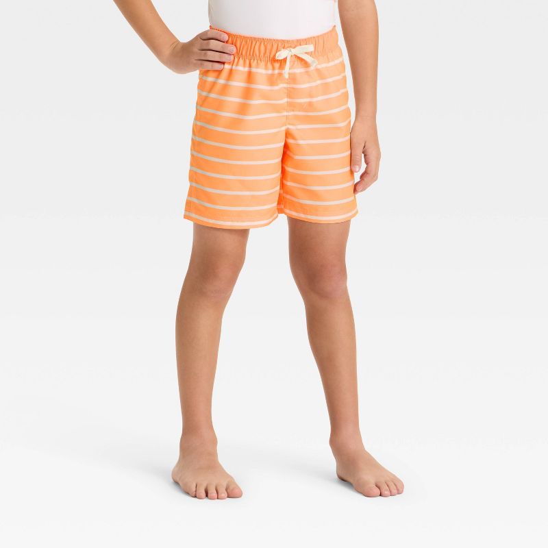 شورت سباحة مخطط للأولاد - Cat & Jack™