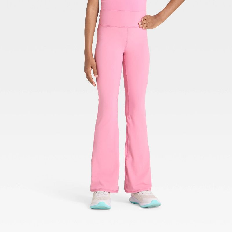 Girls' Everyday Soft Flare Leggings - All In Motion™
