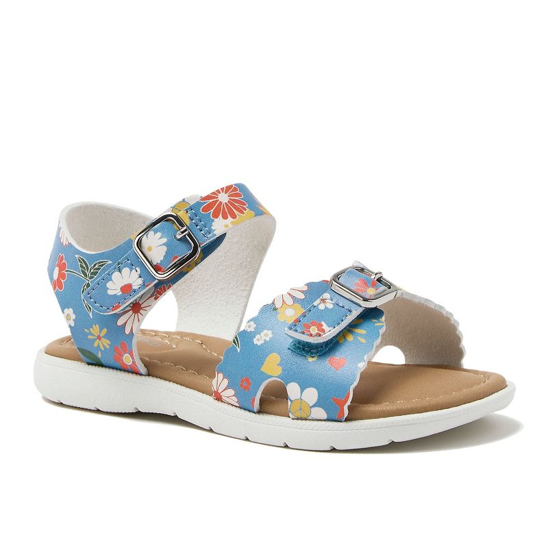 Lands' End Toddlers Easy On Scalloped Sandals