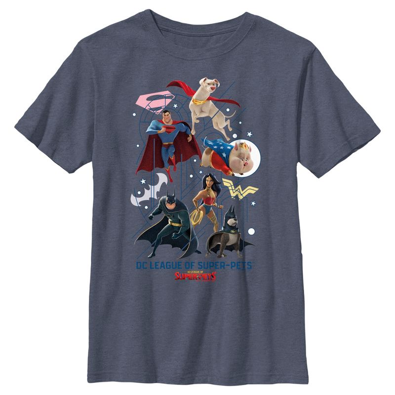 Boy's DC League of Super-Pets Super Squad T-Shirt