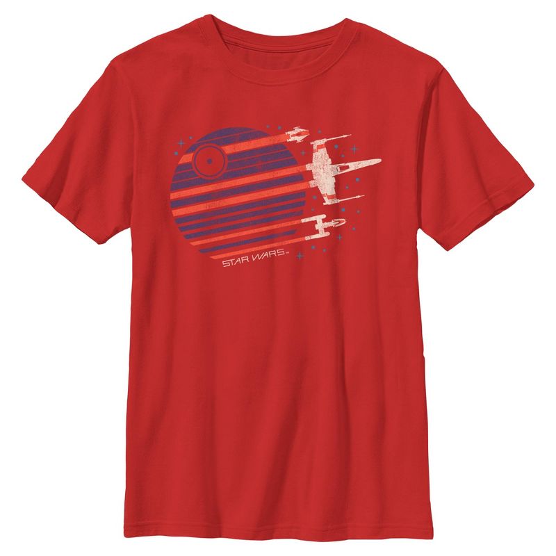 Boys Star Wars X-wing Starfighter Flyby T Shirt