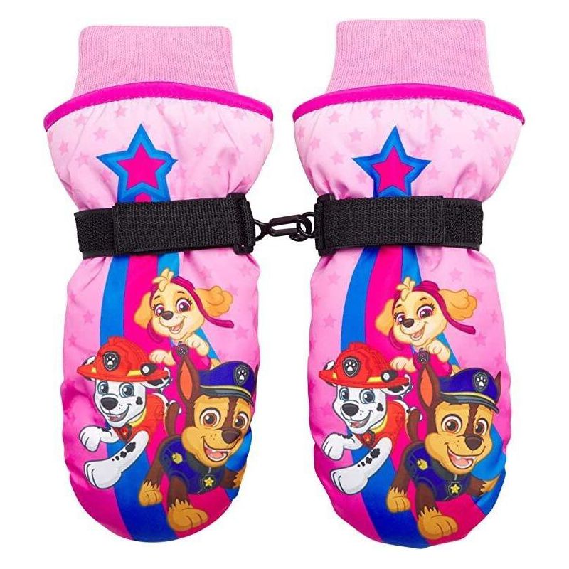 Paw Patrol Superhero Girls Winter Insulated Snow Ski Mittens or Gloves– Ages 2-7