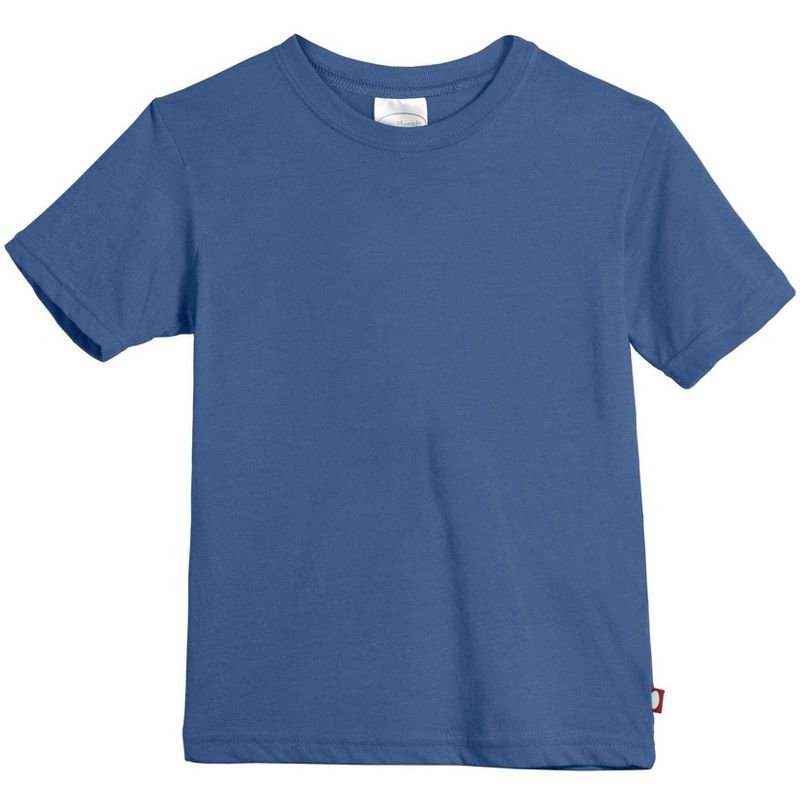 تي شيرت رجالي من City Threads مصنوع في الولايات المتحدة الأمريكية من القطن العضوي الناعم بأكمام قصيرة