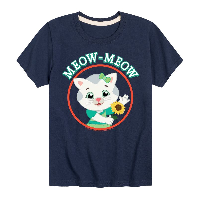 Boys' - Daniel Tiger - Meow Meow Katerina Kittycat Short Sleeve Graphic T-Shirt