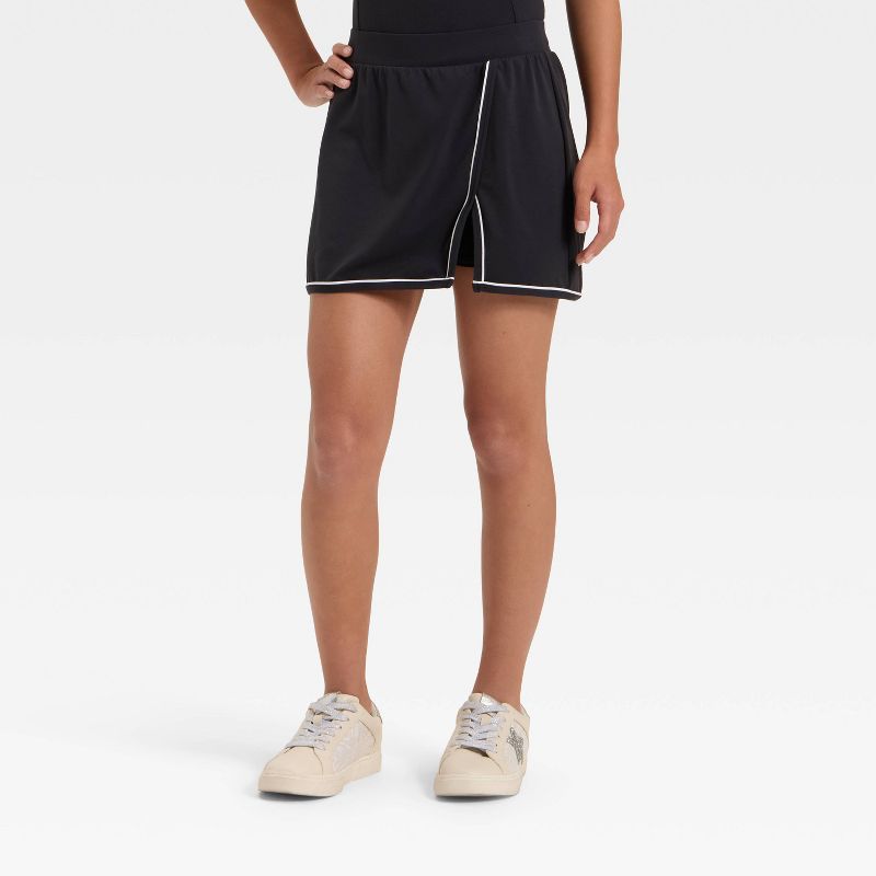 Girls' Everyday Piped Skort - All In Motion™