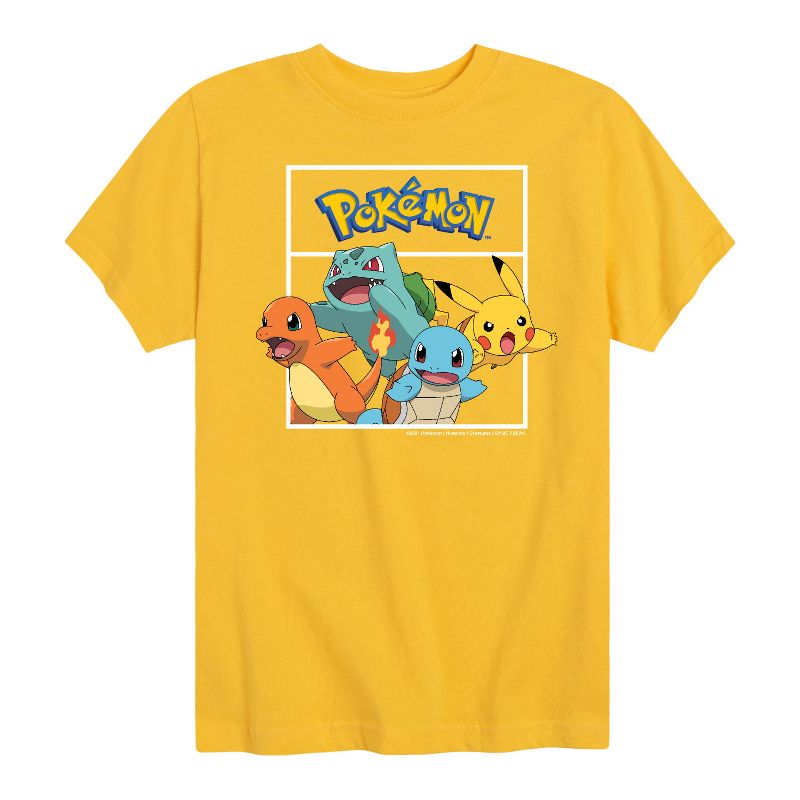 تي شيرت جرافيكي بأكمام قصيرة لفريق بوكيمون للأولاد