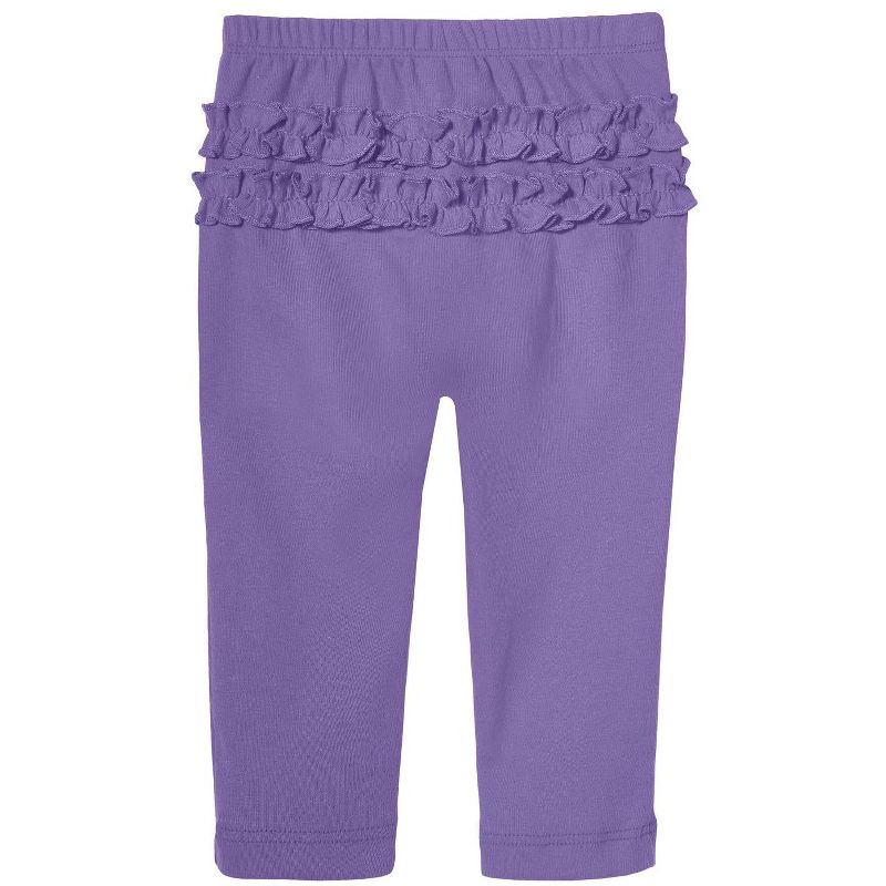 City Threads USA-Made Baby Ruffle Butt Soft Cotton Leggings