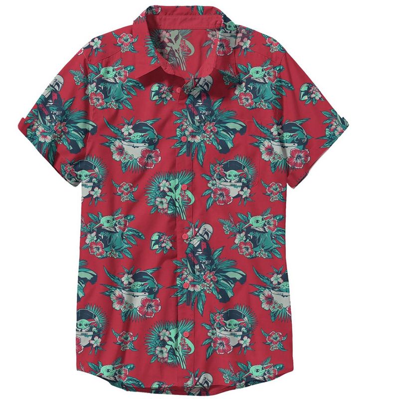 Boy's Star Wars Retro Prints Button Down Shirt