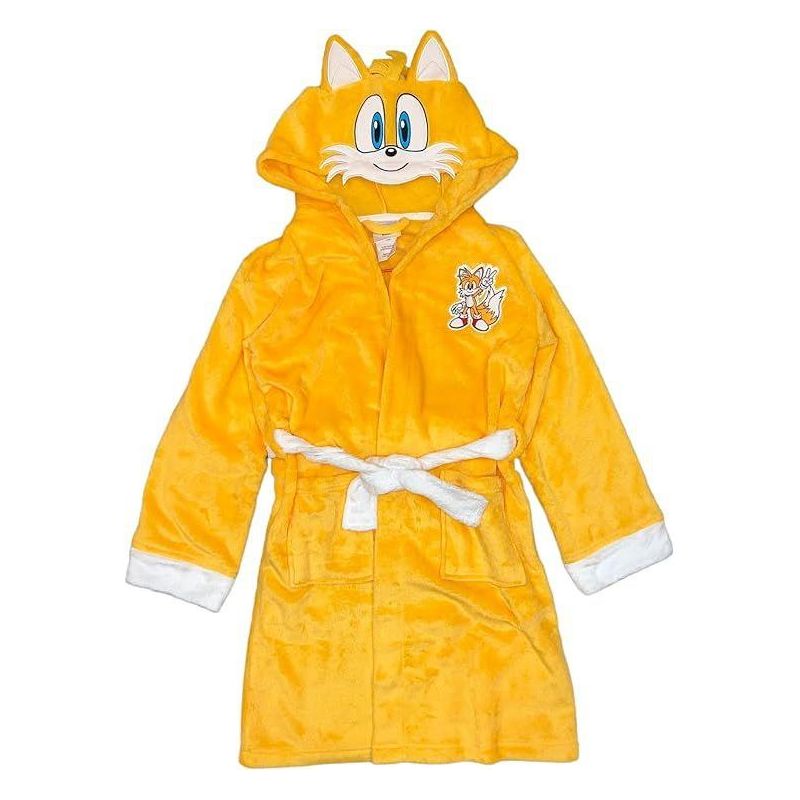 زي سونيك القنفذ الصغير/الكبير - رداء من الصوف المخملي