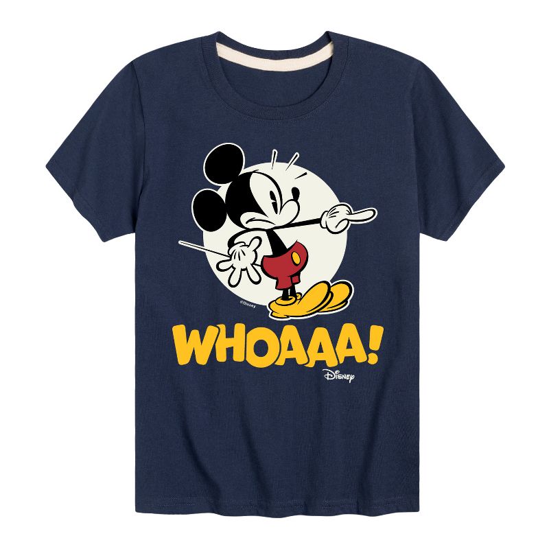 Boys' - Disney - Mickey Mouse Short Sleeve Graphic T-Shirt