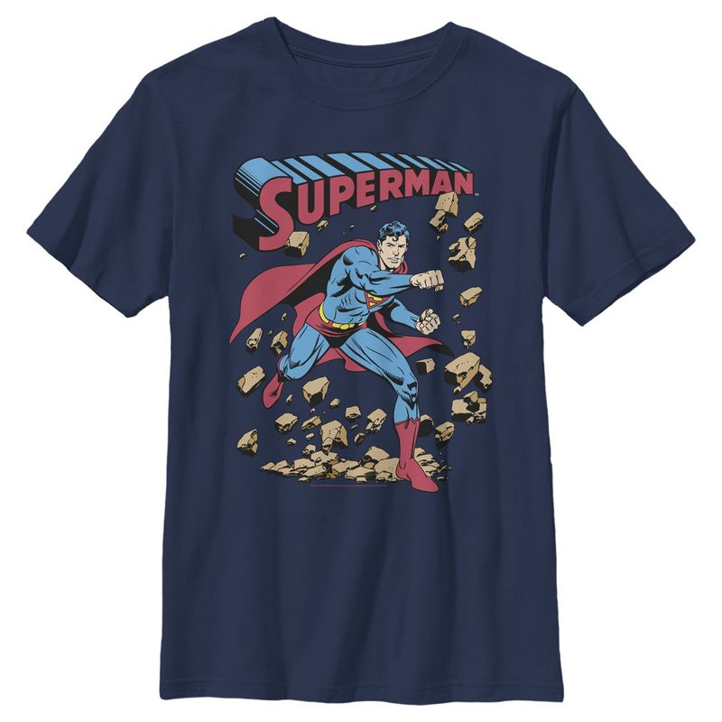 Boy's Superman Hero Break Barriers T-Shirt
