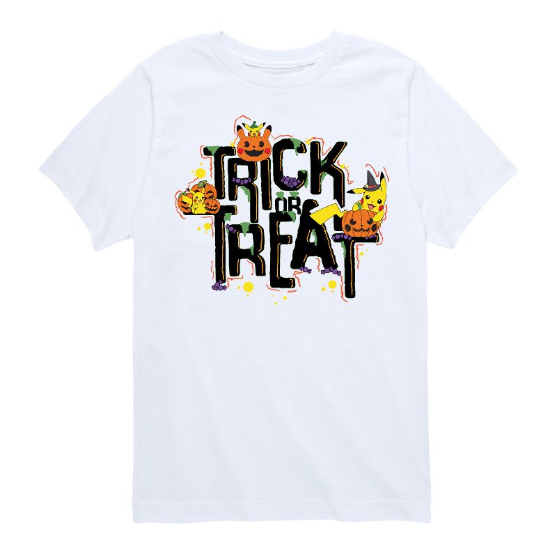 Boys' - Pokémon - Trick or Treat Short Sleeve Graphic T-Shirt