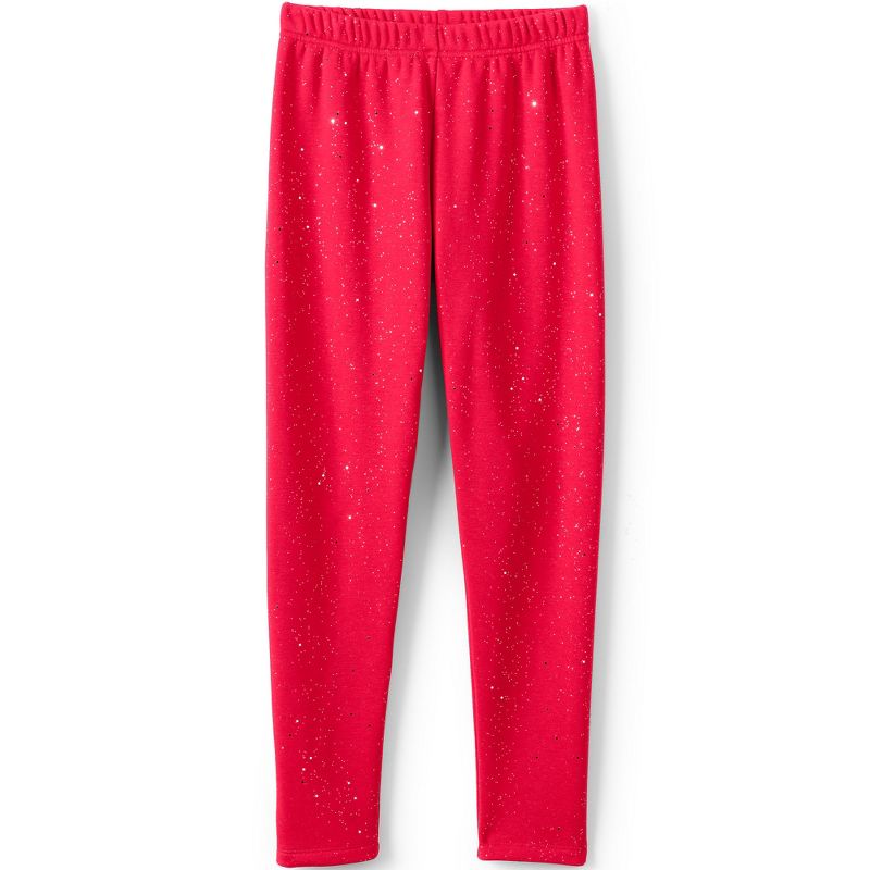 Lands' End Lands' End Kids Fleece Lined Leggings