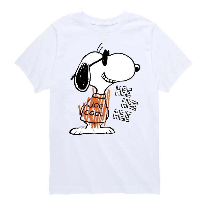 تي شيرت جو كول هي هي هي بأكمام قصيرة ورسومات جرافيكية للأولاد - بينتس