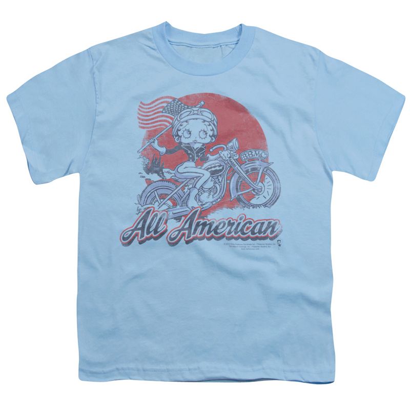 Boys' Betty Boop All American Biker T-Shirt