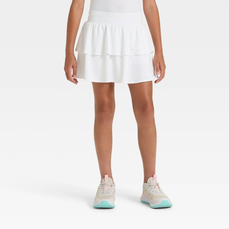 Girls' Ruffle Skort - All In Motion™