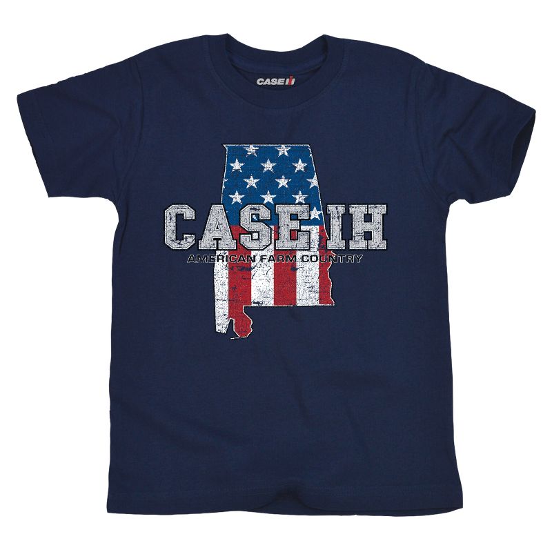Boys' - Case IH - Country Patriotic Al Short Sleeve Graphic T-Shirt