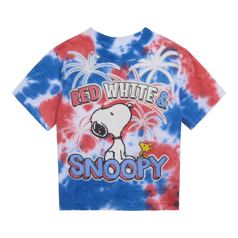 Snoopy Peanuts Halloween Christmas Valentines Day July 4th St. Patrick's Day T-Shirt Little Kid to Big Kid