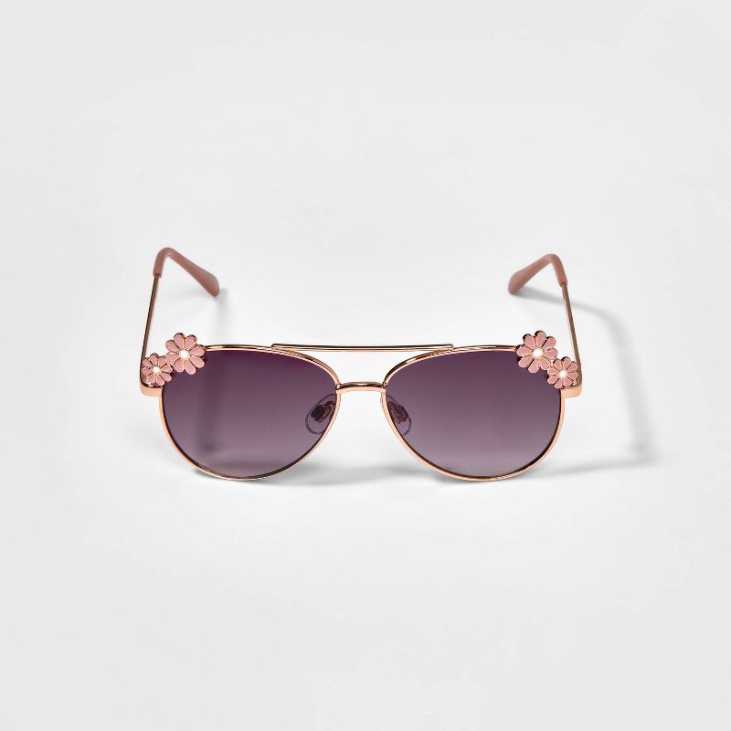 Girls' Daisy Aviator Sunglasses - Cat & Jack™