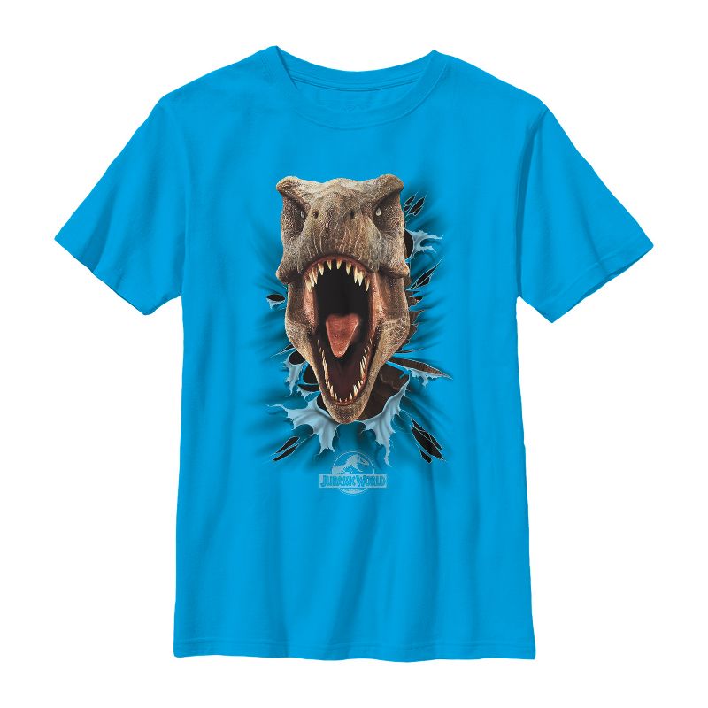 Boy's Jurassic World T. Rex Rip T-Shirt