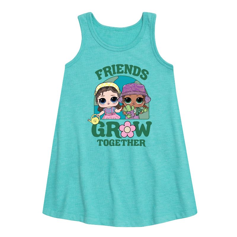 Girls' - LOL Surprise! - Friends Grow Together Graphic Sleeveless Aline Dress