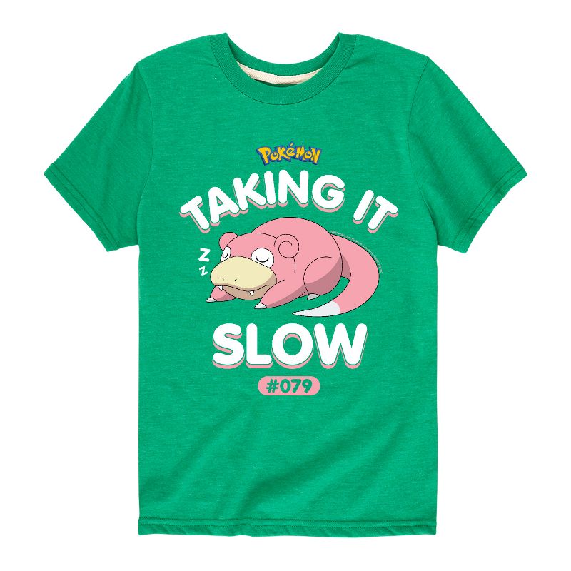 تي شيرت جرافيكي بأكمام قصيرة مطبوع عليه "بوكيمون" للأولاد