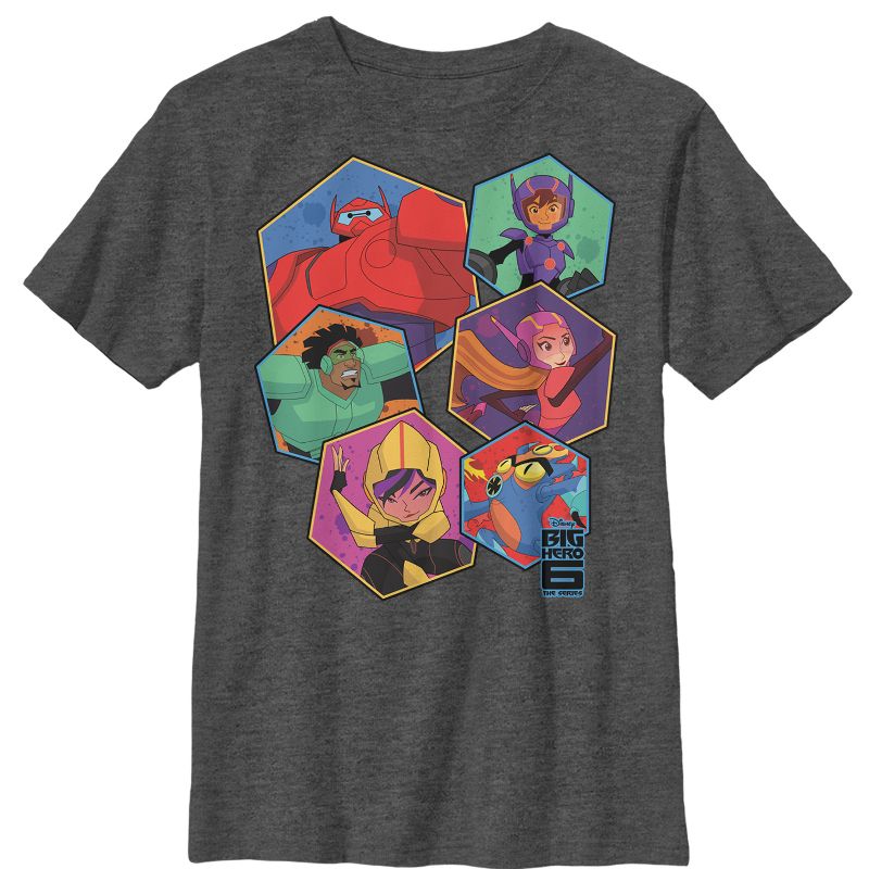 Boy's Big Hero 6 Hero Hexagon T-Shirt