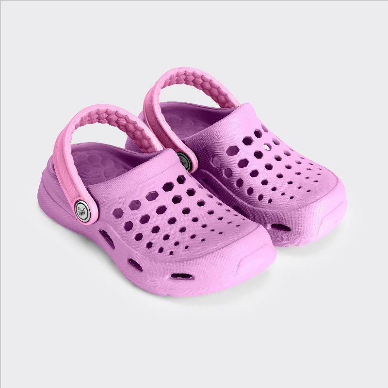 Joybees Kids' Dylan Slip-On Clogs - White