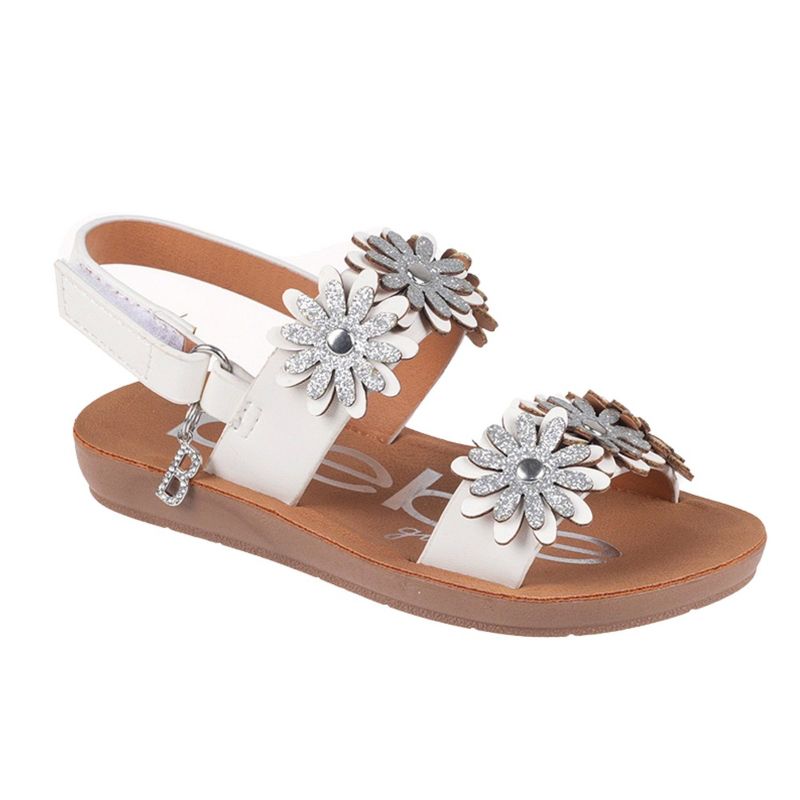 bebe Girls' Sandals - Cute and Comfy Toddler Girls' Summer Shoes, Perfect Beach Sandals for Toddlers