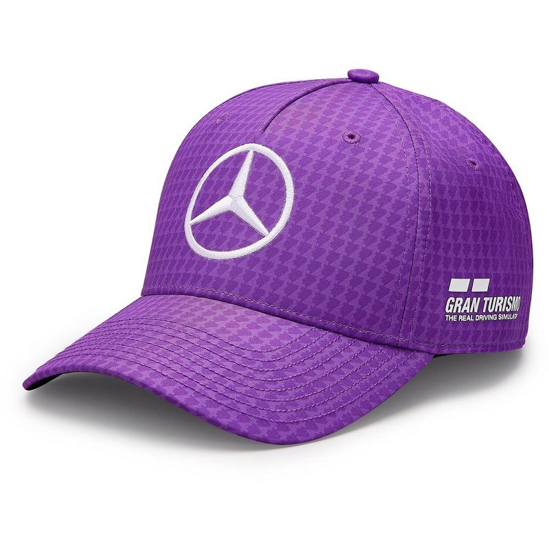 قبعة بيسبول مرسيدس AMG بتروناس F1 2023 للأطفال بتصميم لويس هاميلتون