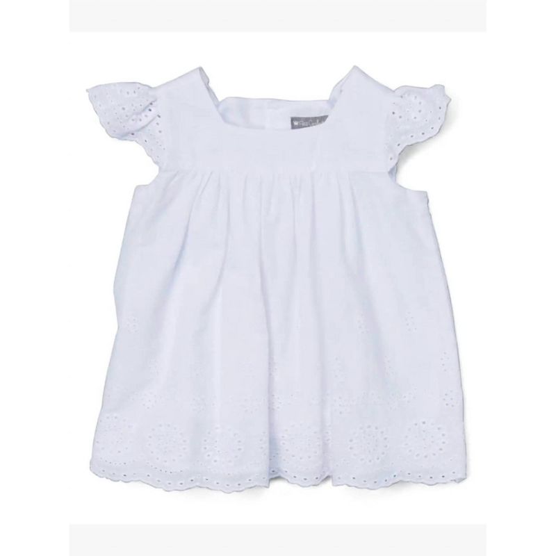 Girl Toddler's Eyelet Tunic - Petit Confection
