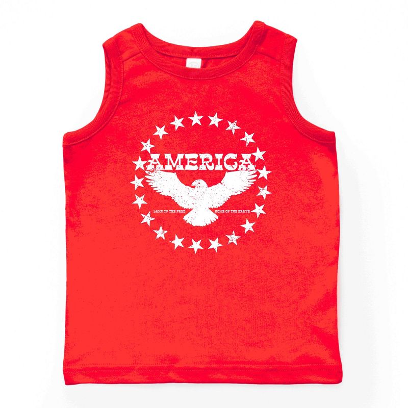 بلوزة شبابية بدون أكمام بنجوم دائرية من متجر جونيبر أمريكا