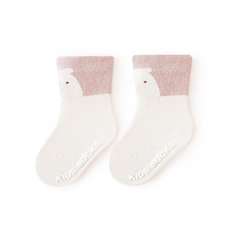 MyKids-USA Spring Baby Breathable Animals Cartoon Color Patchwork Socks