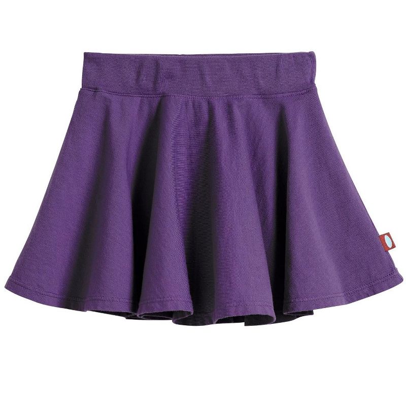 City Threads USA-Made Cotton Soft Girls Jersey Twirly Skirt