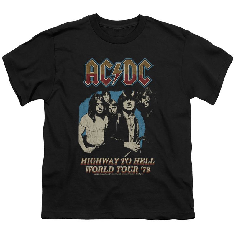 تي شيرت ACDC 1979 World Tour للأولاد