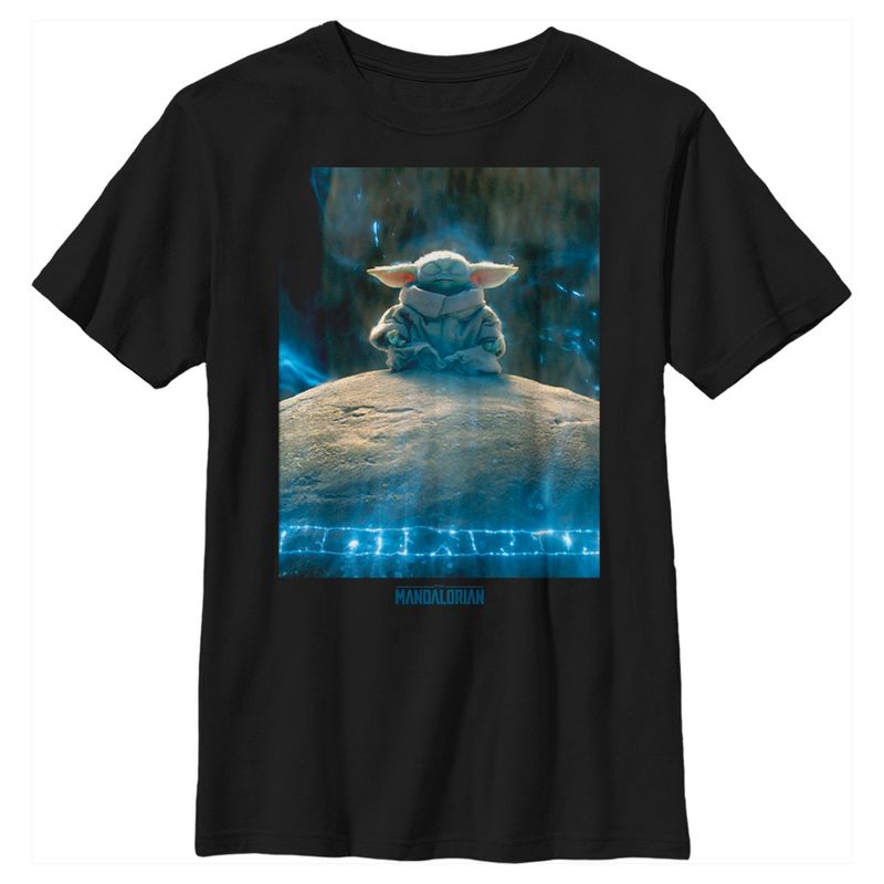Boy's Star Wars The Mandalorian The Child Meditation T-Shirt