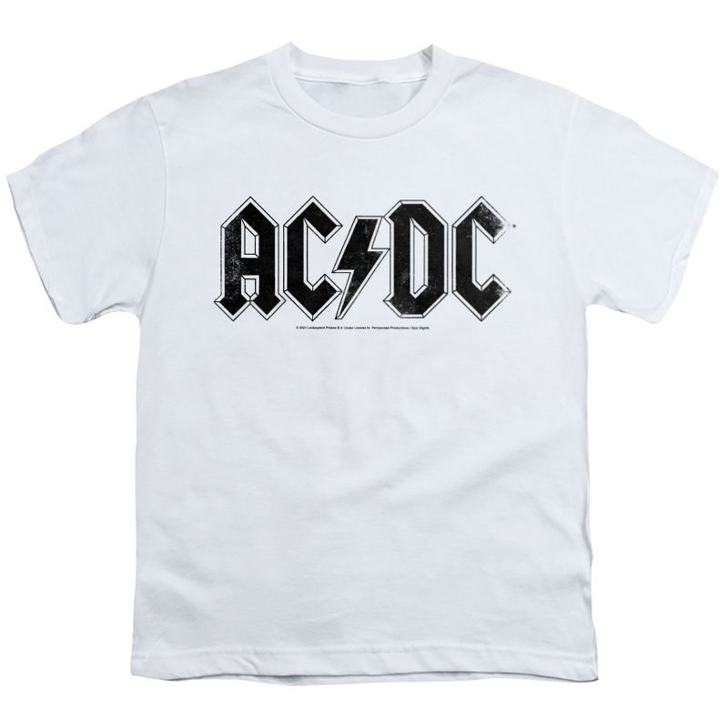 تي شيرت راجلان بشعار ACDC للأولاد
