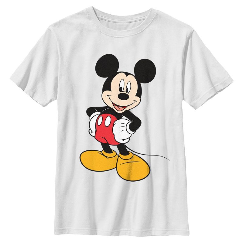Boys Mickey & Friends Classic Glove Pose T Shirt
