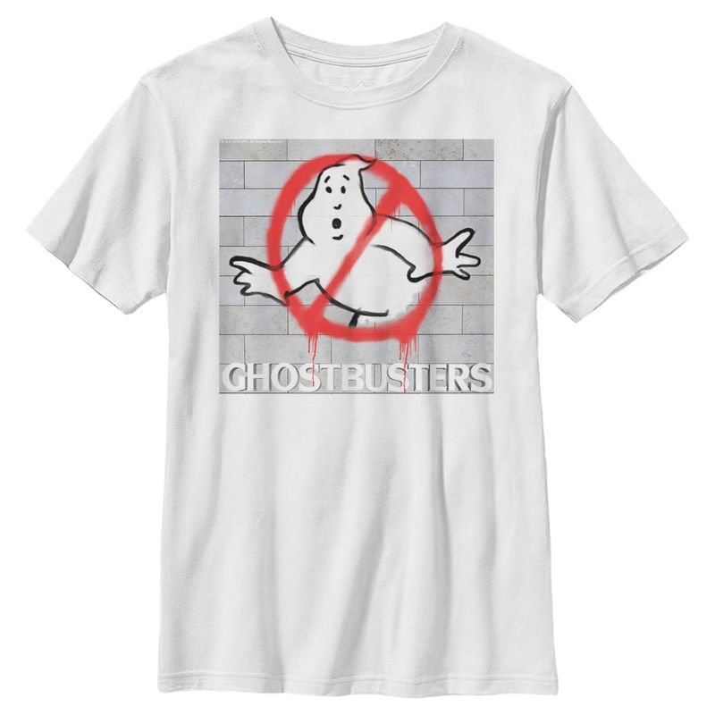 تي شيرت بشعار Ghostbusters Brick Spray للأولاد