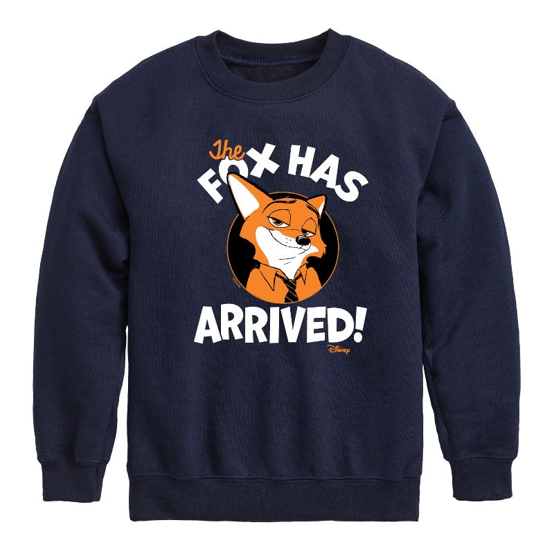 Boys' - Disney - The Fox Has Arrived Graphic Long Sleeve Fleece Sweatshirt
