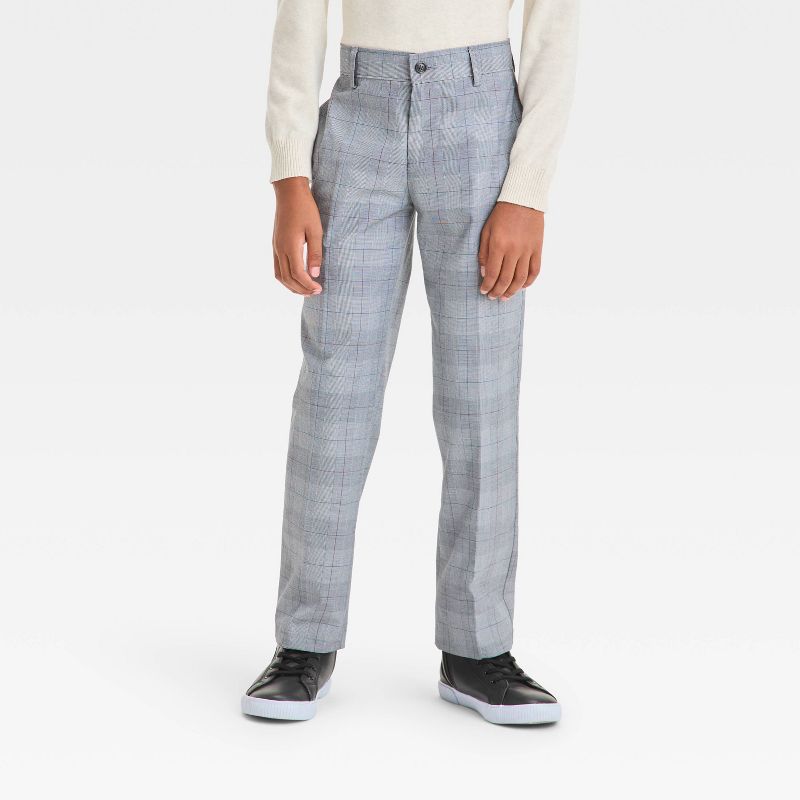 Boys' Plaid Suit Pants - Cat & Jack™