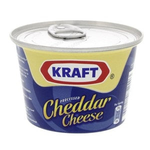 Kraft Processed Cheddar Cheese 190g