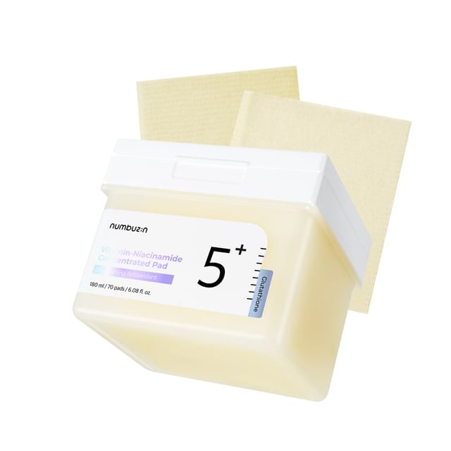 numbuzin, No.5+ Glutathione Vitamin-Niacinamide Concentrated Pad